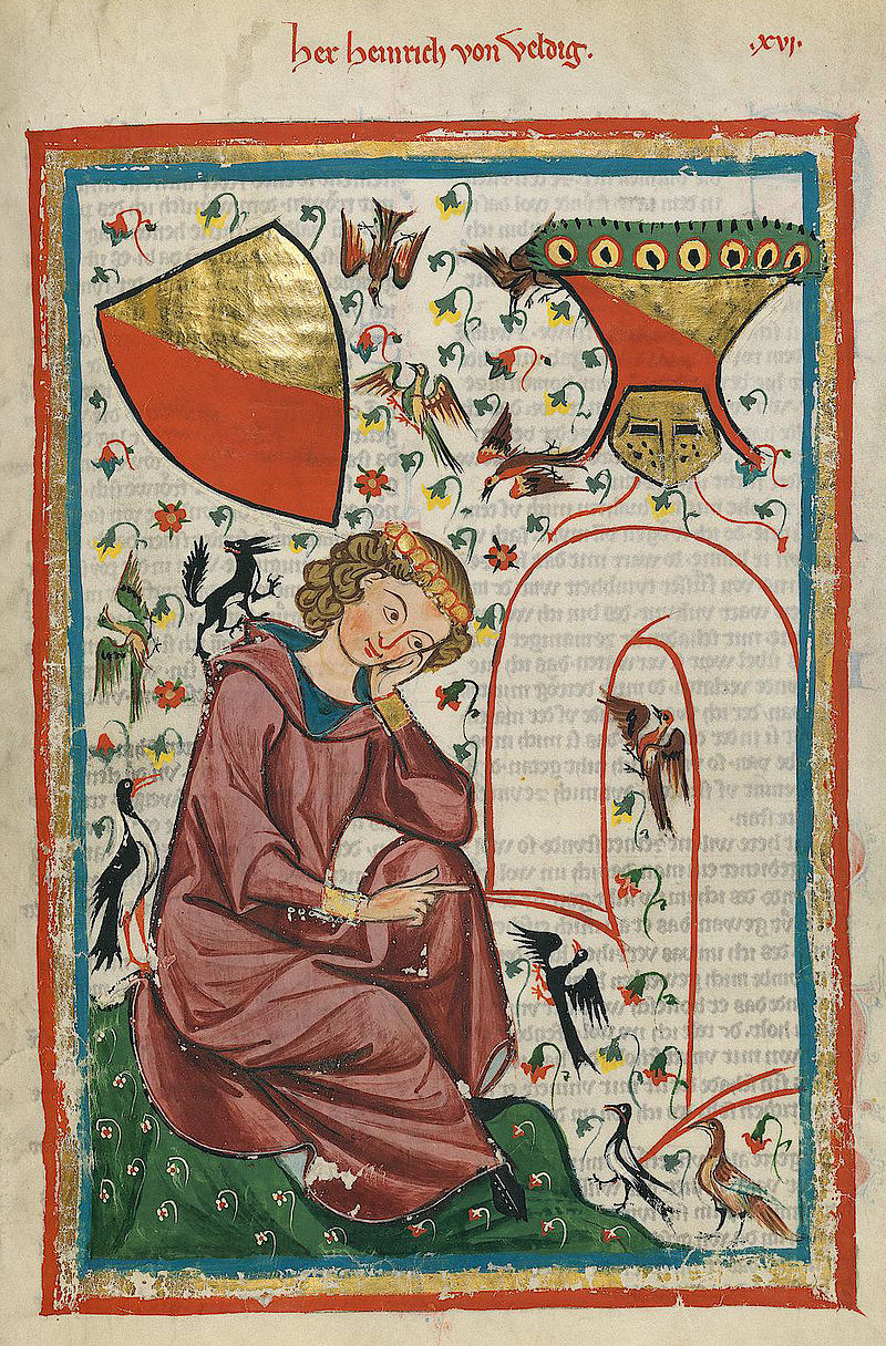 800px Codex Manesse Heinrich von Veldeke