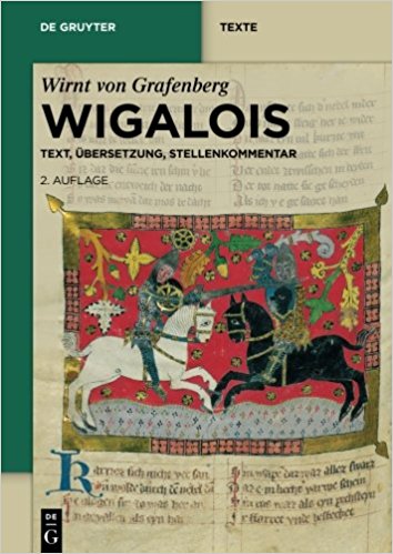 Dieses Bild zeigt das Cover der Studienausgabe des Wigalois vom De Gruyter Verlag.